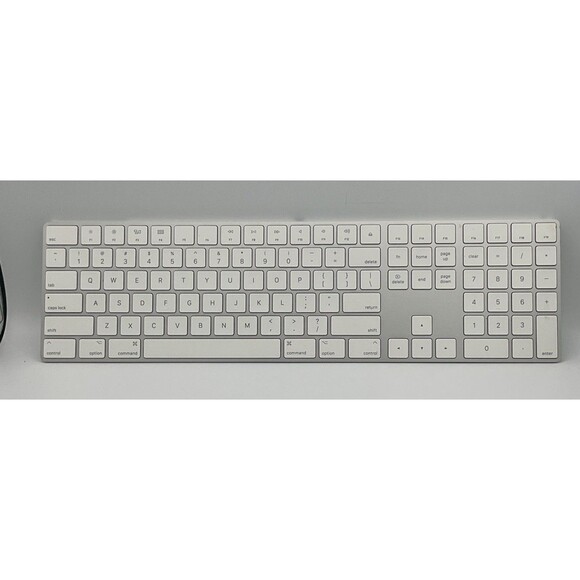 Apple Wireless Magic Keyboard 2 W/ Numeric Keypad A1843 EMC 3138. Tested.EUC - Picture 1 of 11